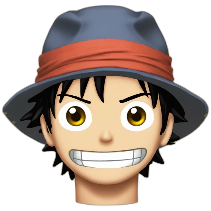 Luffy one piece emoji