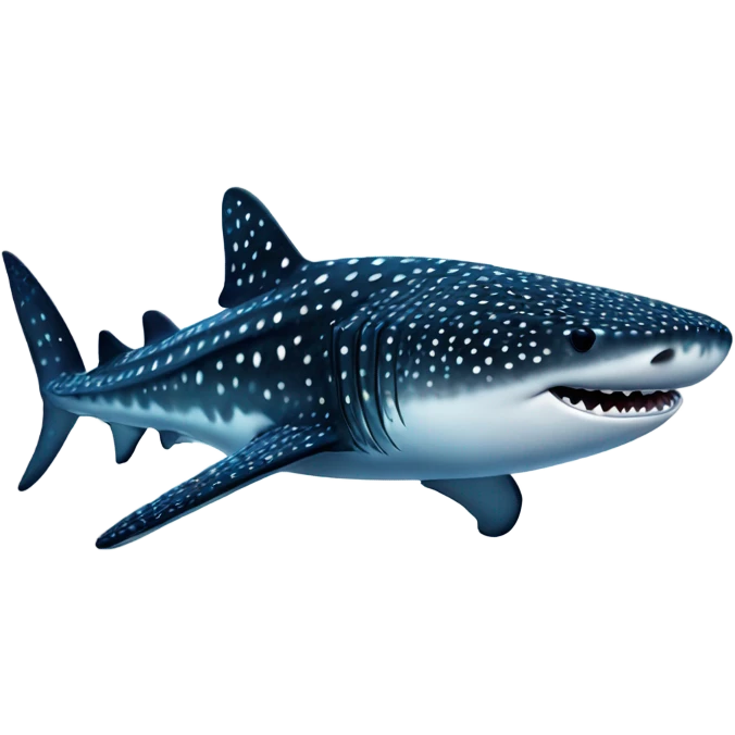 Whale shark emoji