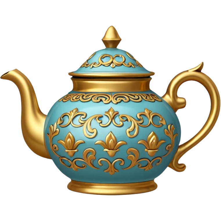 vintage fancy tea pot emoji