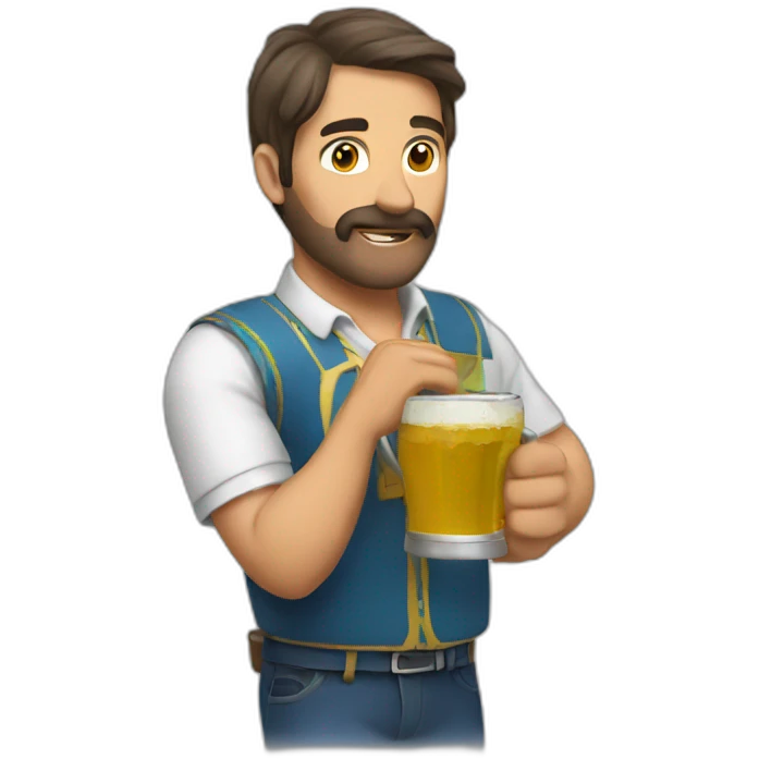Argentinian drinking mate emoji