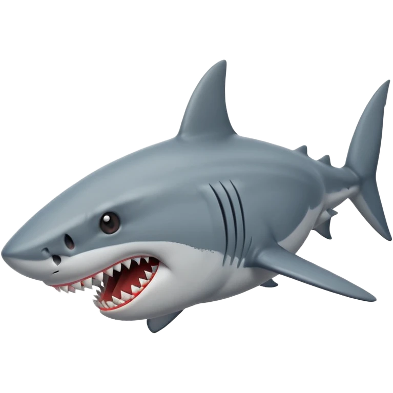 Shark attack emoji