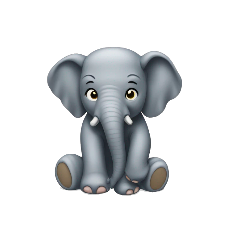 The elephant in the bedroom emoji