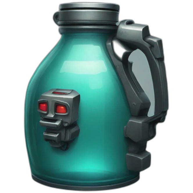 jug in cyberpunk style emoji
