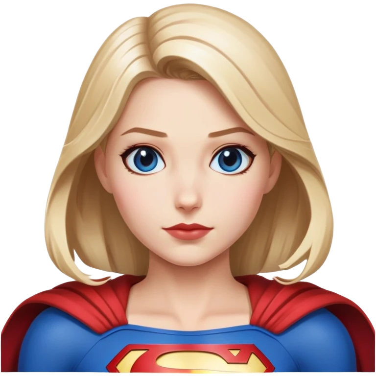 Supergirl from DC comics emoji