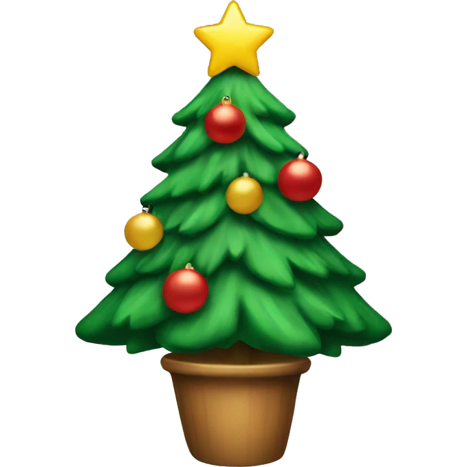 Christmas tree emoji