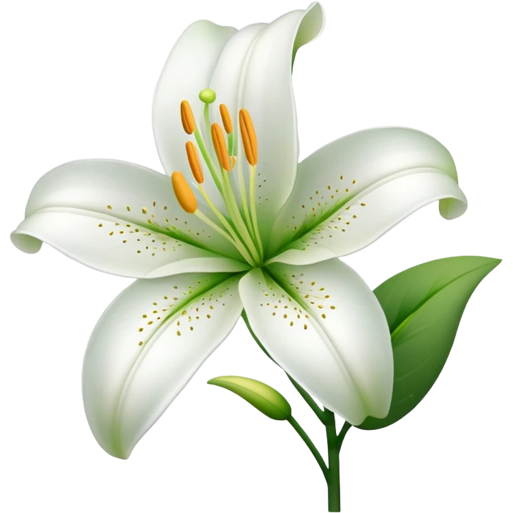 lily flower emoji