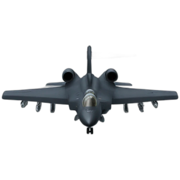 Air force black emoji