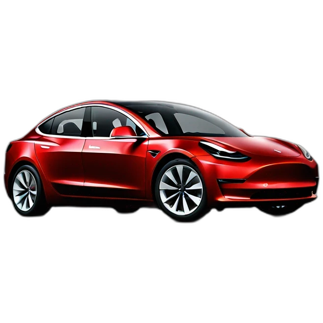 tesla model 3 emoji
