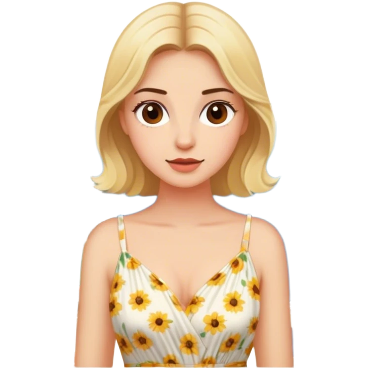 Luxury blonde model, brown eyes, honeymoon traveling in italy emoji