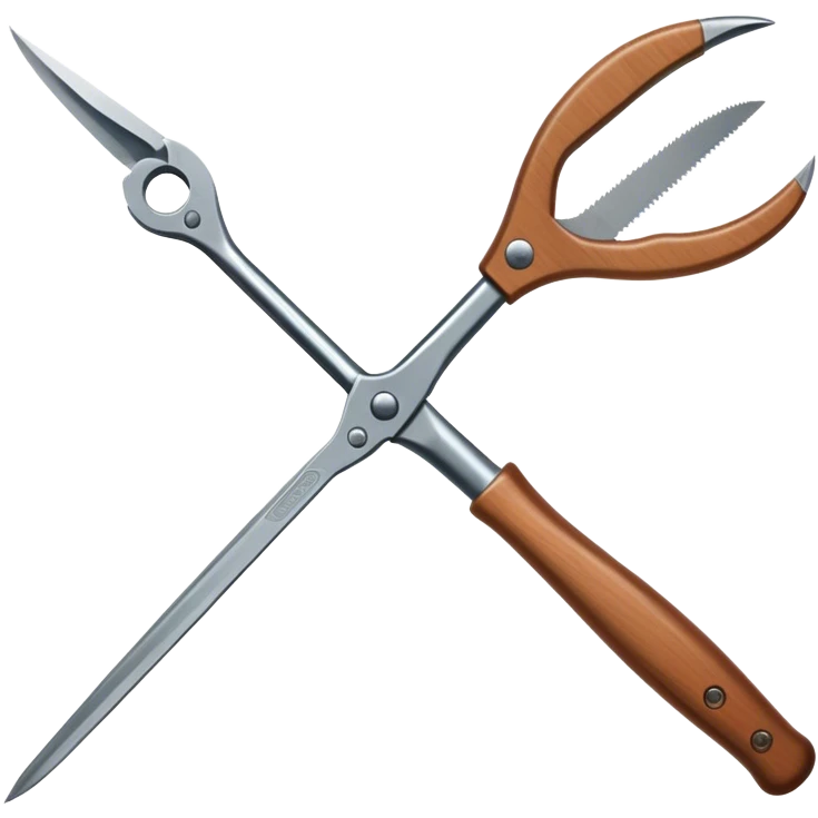 long-handled pruners emoji