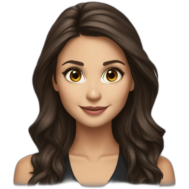 nina dobrev emoji