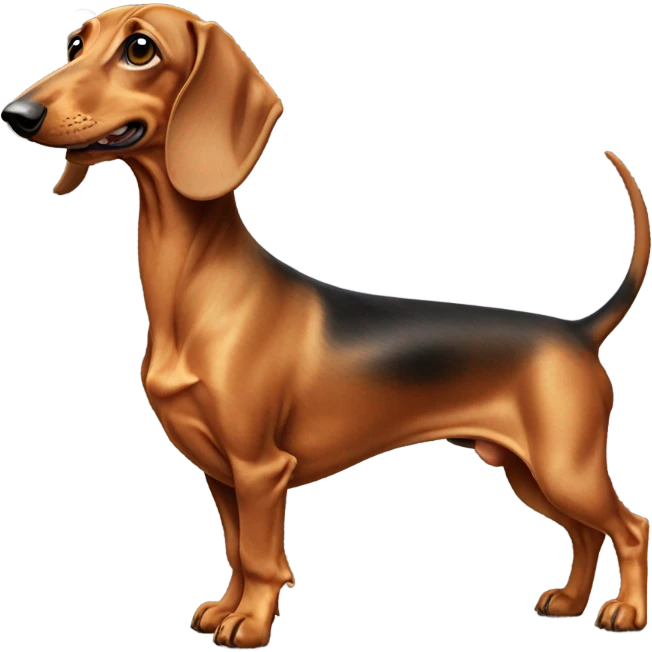 Weenie dog emoji