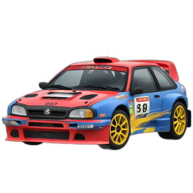 rallycar emoji