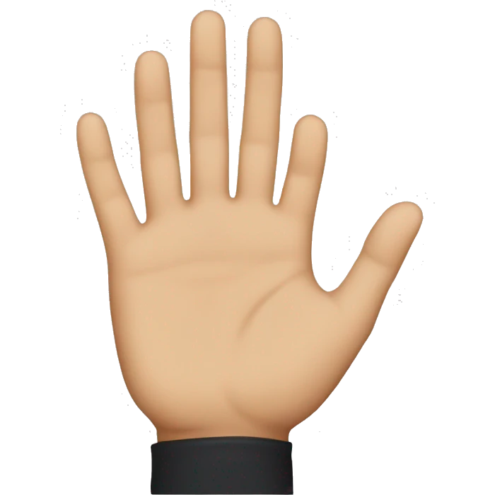 Hand emoji