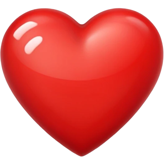 red heart emoji