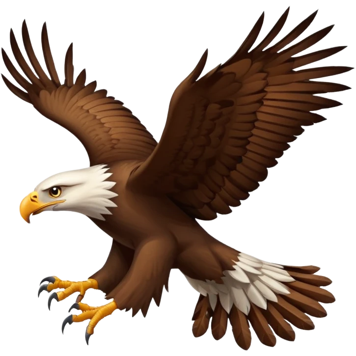 Flying eagle  emoji