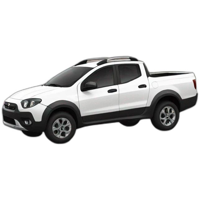 white-fiat-strada emoji