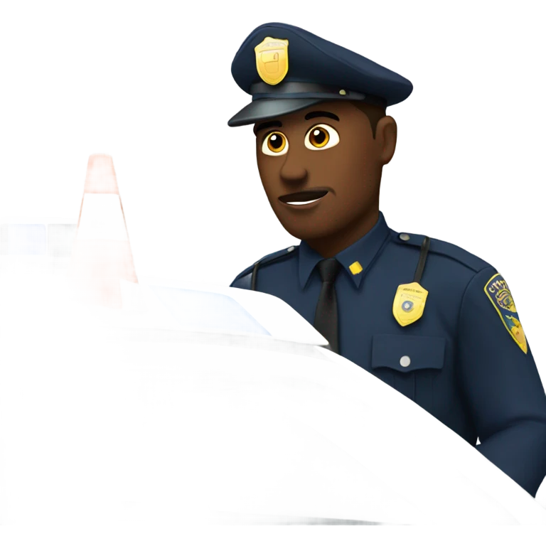 Traffic stop emoji