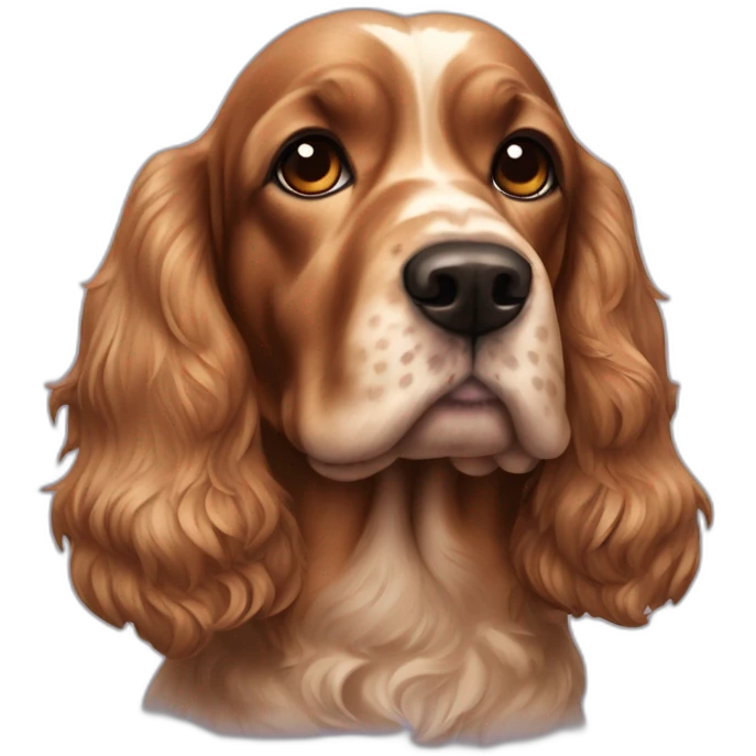 english cocker spanieal emoji
