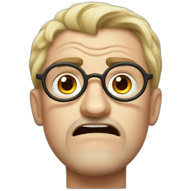 Angry Harry Potter emoji
