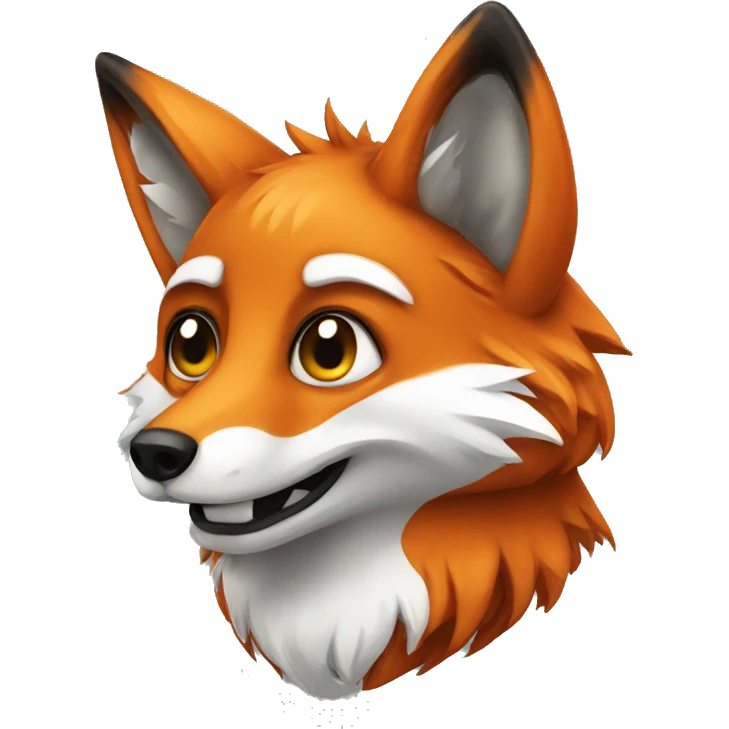 Chemical fox emoji