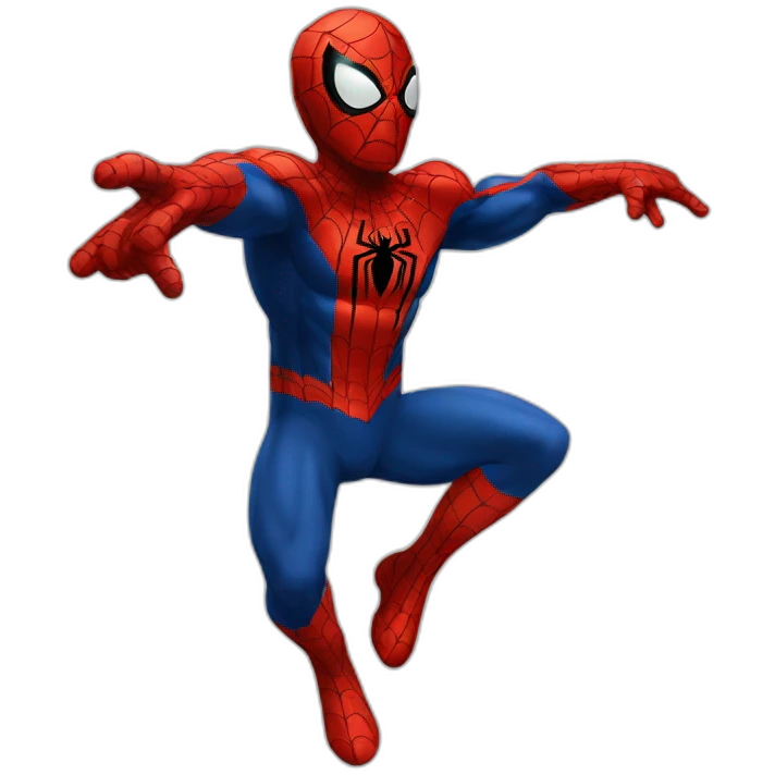 Spiderman sur batman emoji