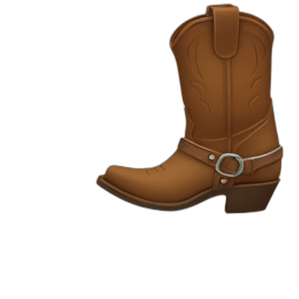 Cowboy boots emoji