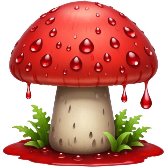 🍄🩸 emoji