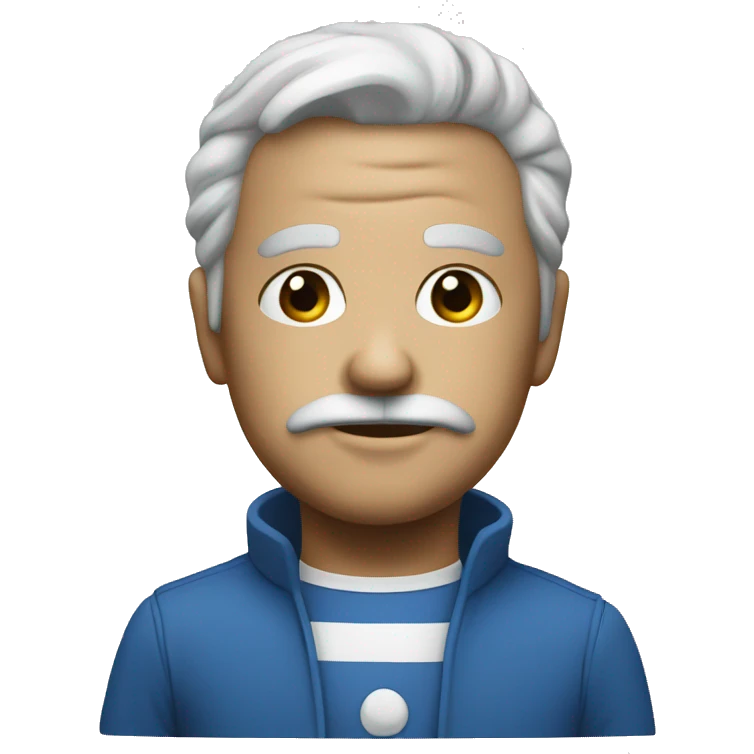 Master Mind blue  emoji