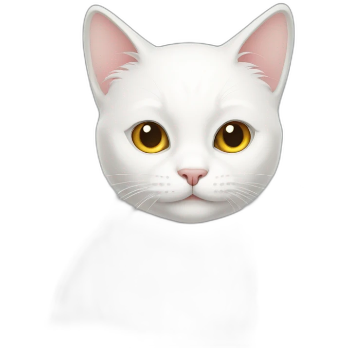 White cat emoji