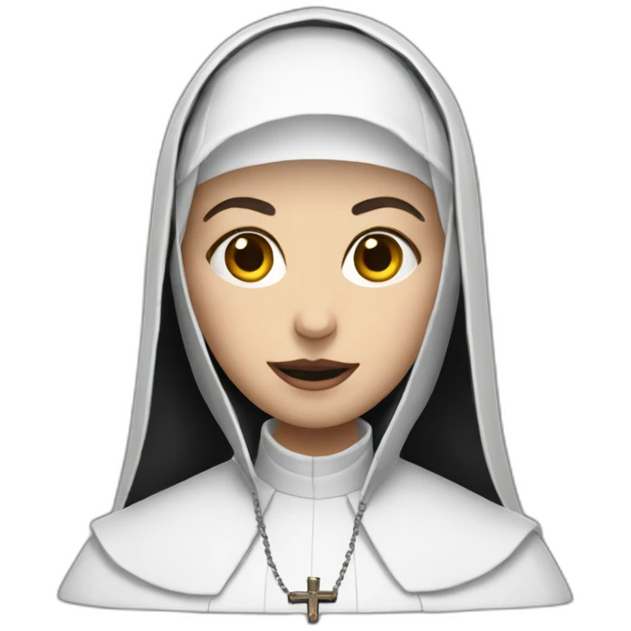 The nun film emoji