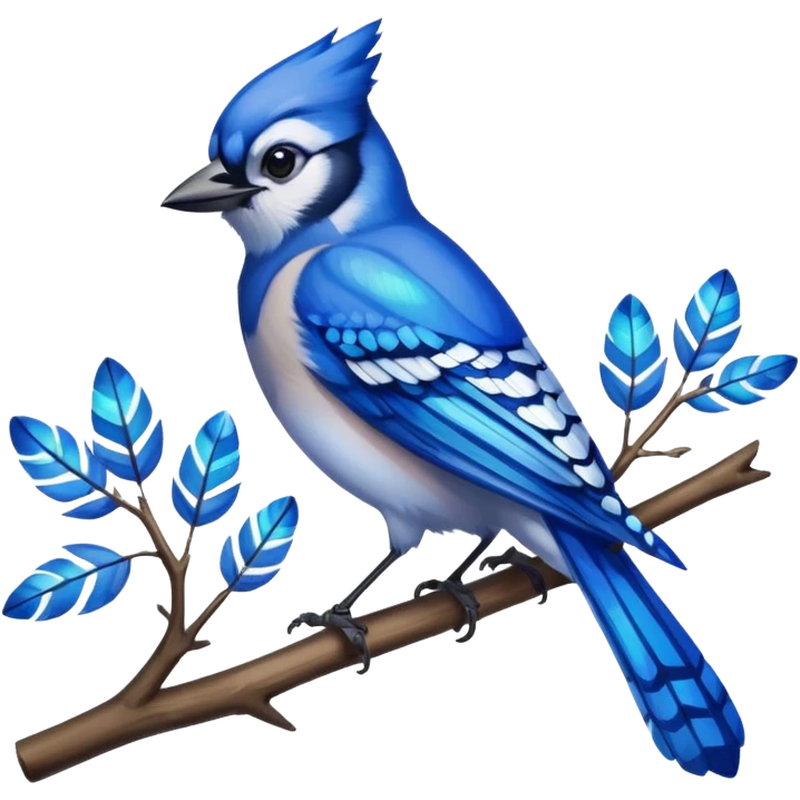 Bluejay emoji
