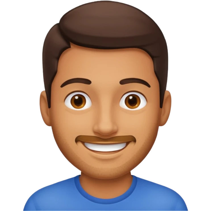 the 2nd one is good remove mustache  emoji