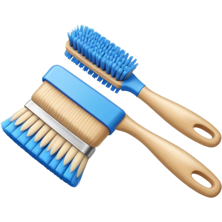 handle brush cleaning emoji emoji