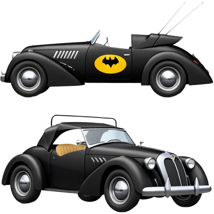 futuristic Batman’s car, loosely based on 1957 MG roadster(flat long straight organically-shaped mechanical roomy interior seating inside the body)the king cockroach’s antenna stealthy town hot rod desert dirt racing rwd rail emoji