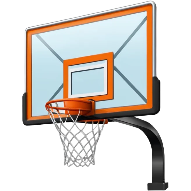 Basketball backboard emoji