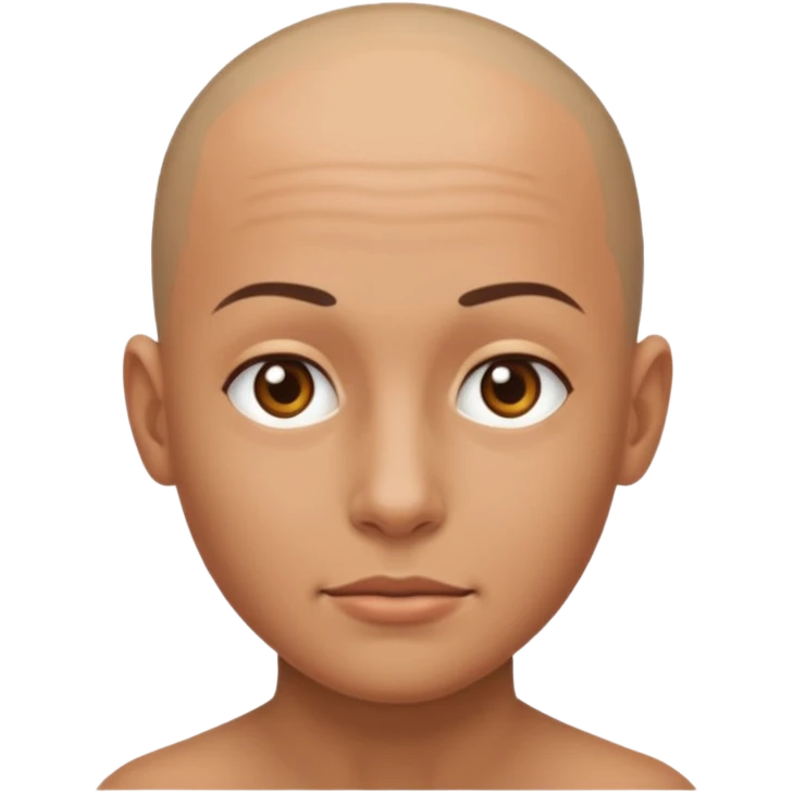 Bum head emoji