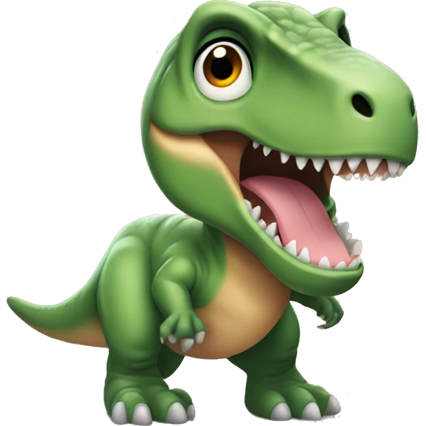 Baby T. rex  emoji