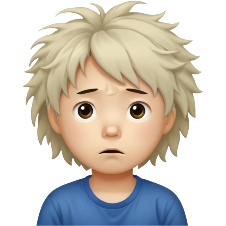 a Korean four-year-old who’s exhausted from studying emoji