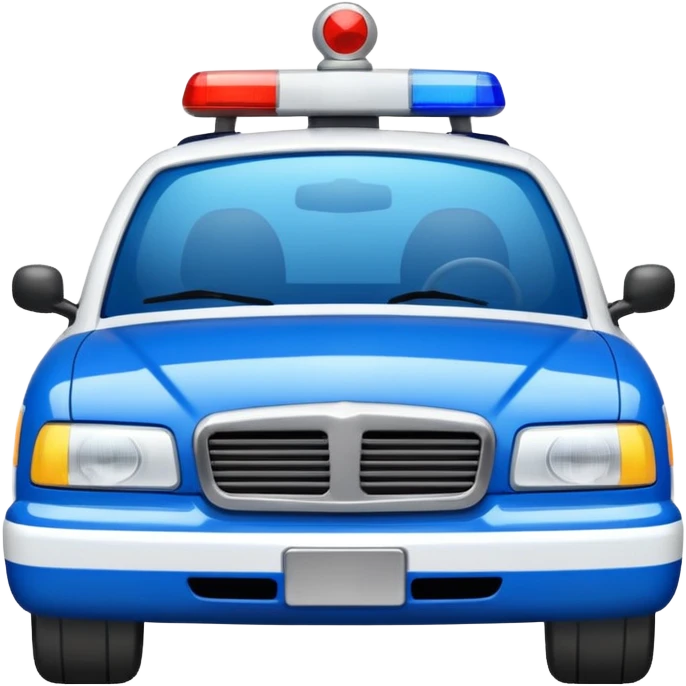 police car emoji