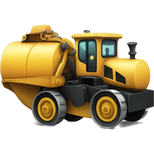 Steam roller emoji