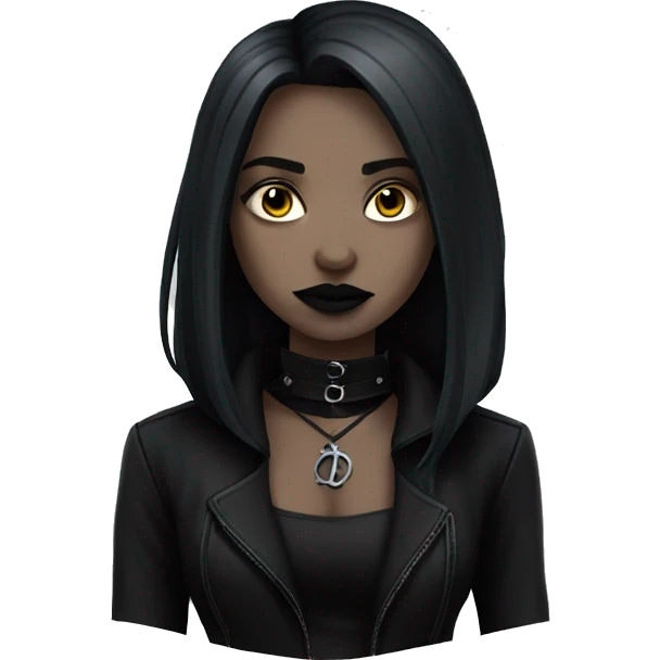 goth girl emoji