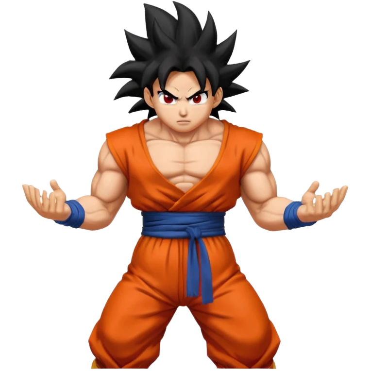 Goku super Saiyan 4 emoji