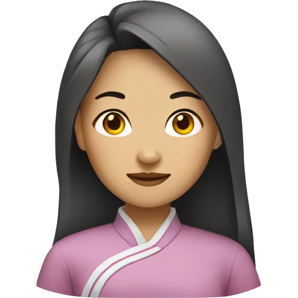 A Chinese women  emoji