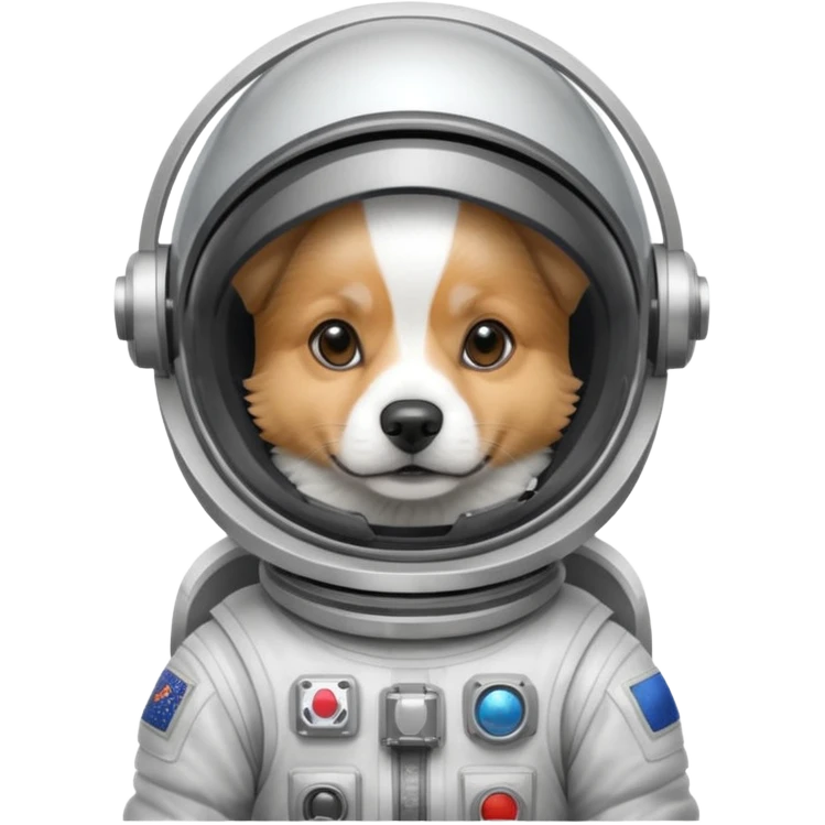 dog in space suit emoji