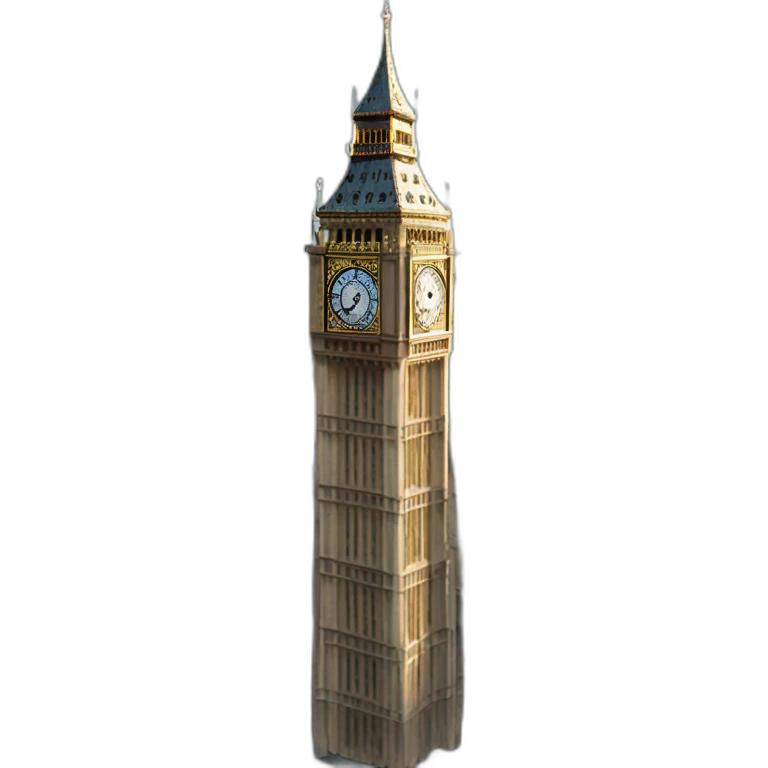 big ben london emoji