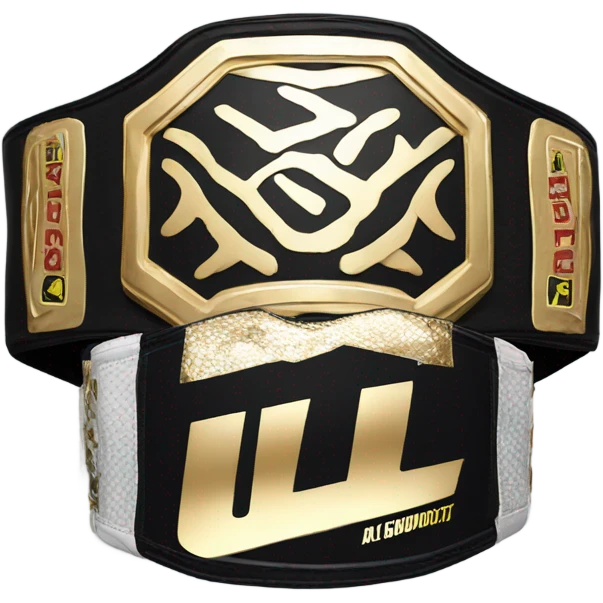 Ufc belt emoji