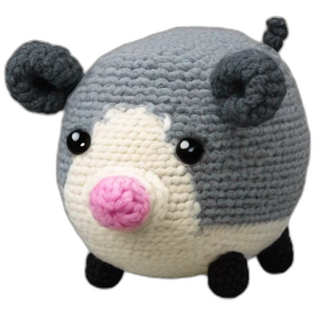 Amigurumi carpincho emoji
