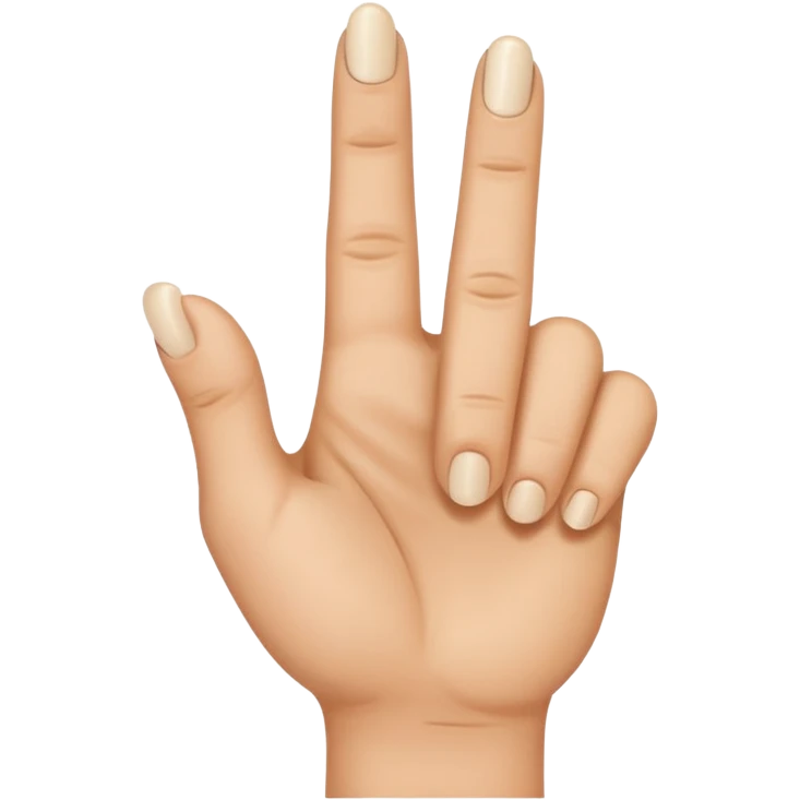 Middle finher down emoji