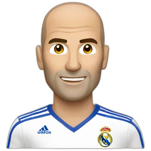 Zinédine zidane emoji